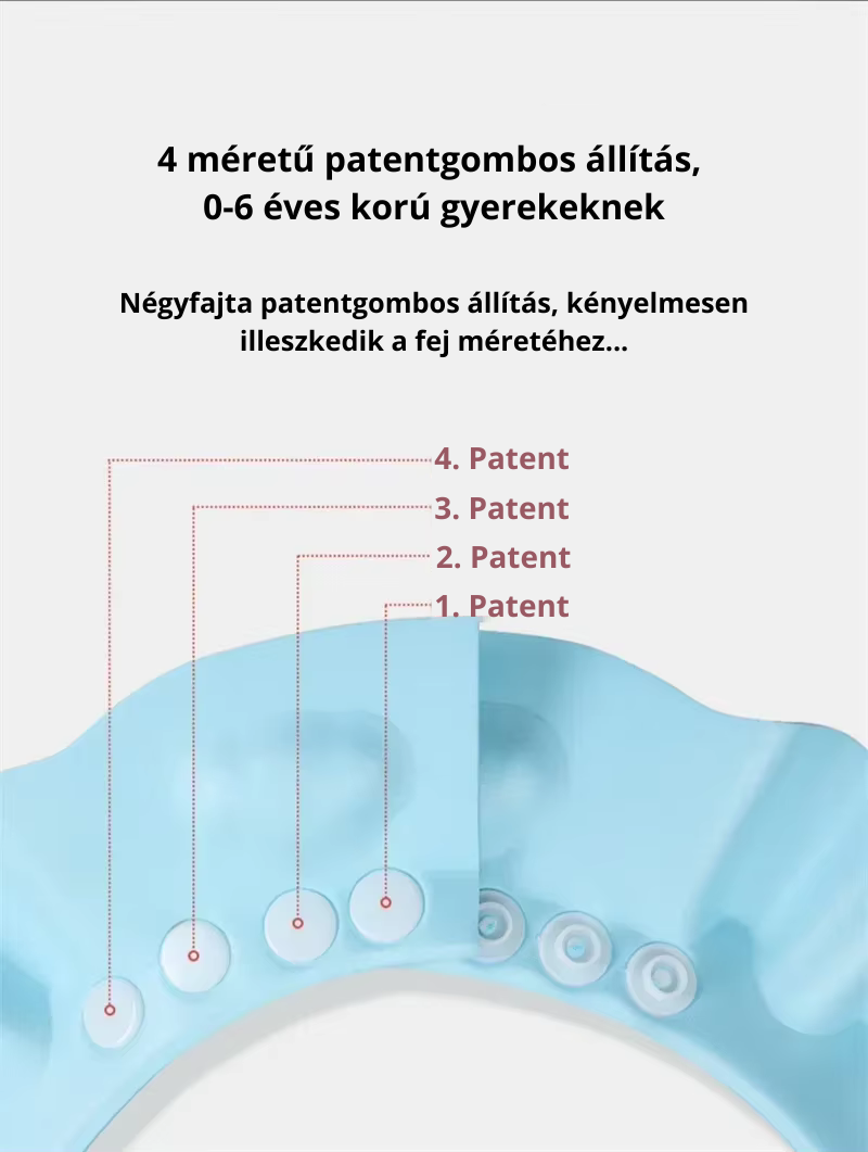 Baba Zuhanysapka – Állítható Hajmosó Sapka