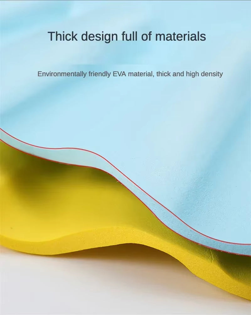 Kék és sárga vastag környezetbarát EVA anyagból készült, magas sűrűségű réteg
